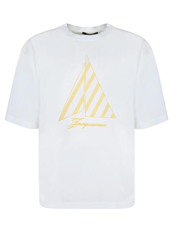 26SS 자크뮈스 보일리에 티셔츠 TSU00321 AJ00285 1NH White
