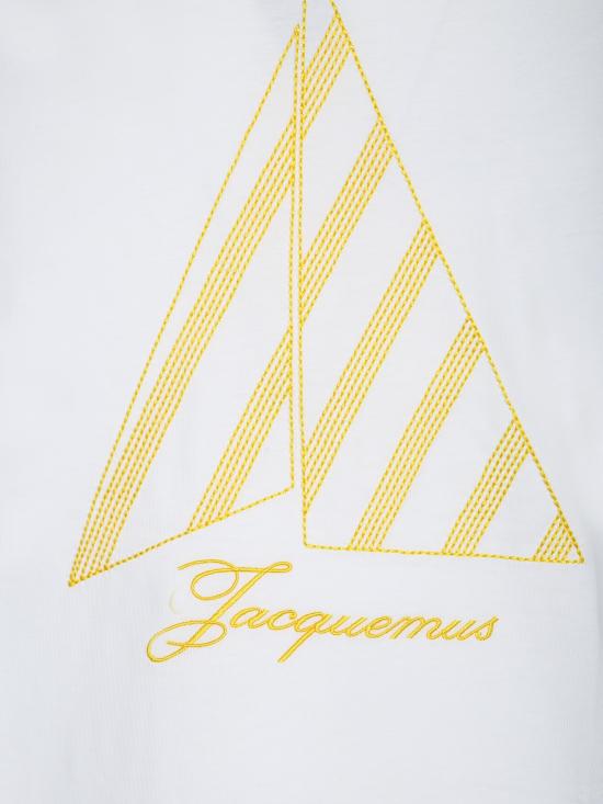 26SS 자크뮈스 보일리에 티셔츠 TSU00321 AJ00285 1NH White - JACQUEMUS