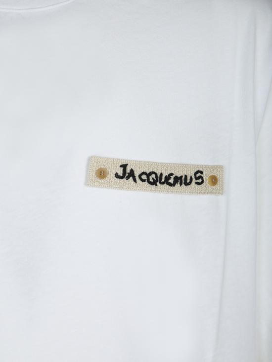 26SS 자크뮈스 반팔 티셔츠 TSM00643 AJ00289 1NJ White - JACQUEMUS