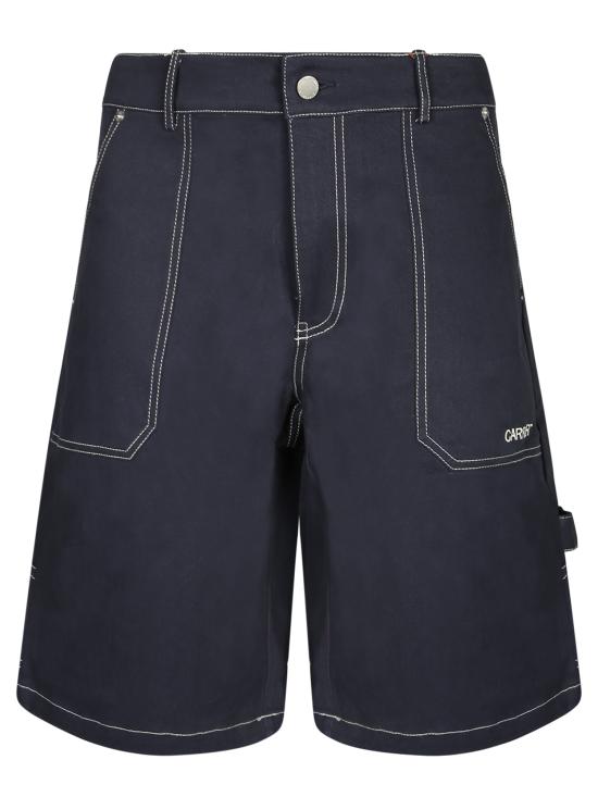 26SS 카레르 데님 숏팬츠 200010002 NAVY Blue