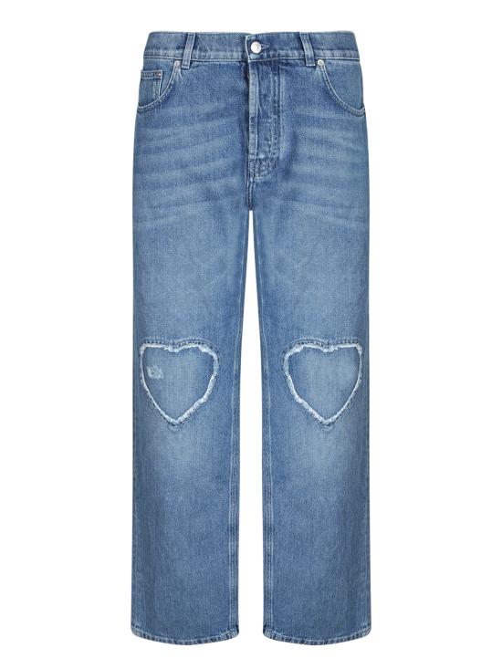 26SS 모스키노 데님 팬츠 0301 0239 0285 Blue