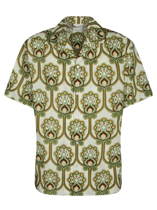 26SS 드롤드무슈 반팔 셔츠 J SH228 LI012 GN Green