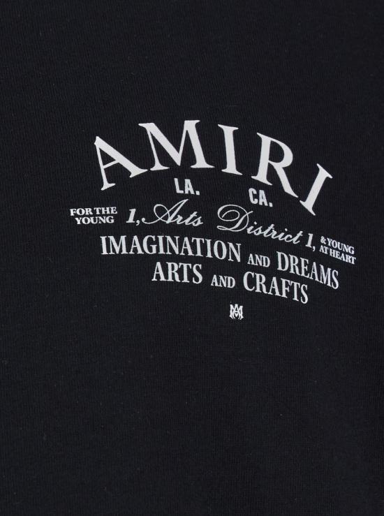 26FW 아미리 반팔 티셔츠 AMJYTE1071001 Black - AMIRI