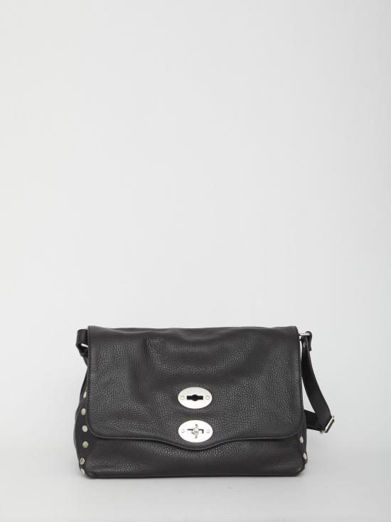 26FW 자넬라토 숄더백 068010S BLACK
