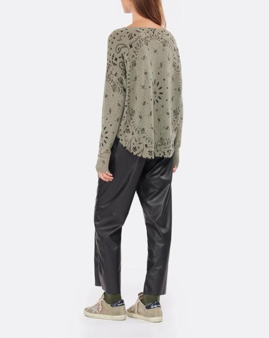 26SS 쿠즈텡 스웨터 F2500 KAKI CHINE Kakhi - KUJTEN