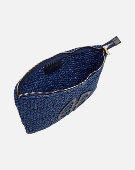 26SS 애니빙 클러치/파우치 A1311930WHD20 MARINE BLUE Washed blue - ANINE BING
