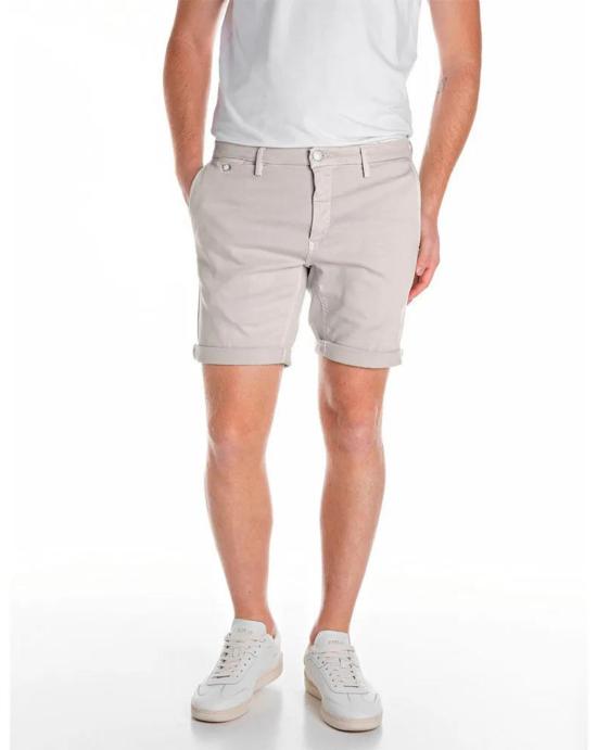 26SS 리플레이 숏팬츠 M9782E0008366197 020 Beige - REPLAY