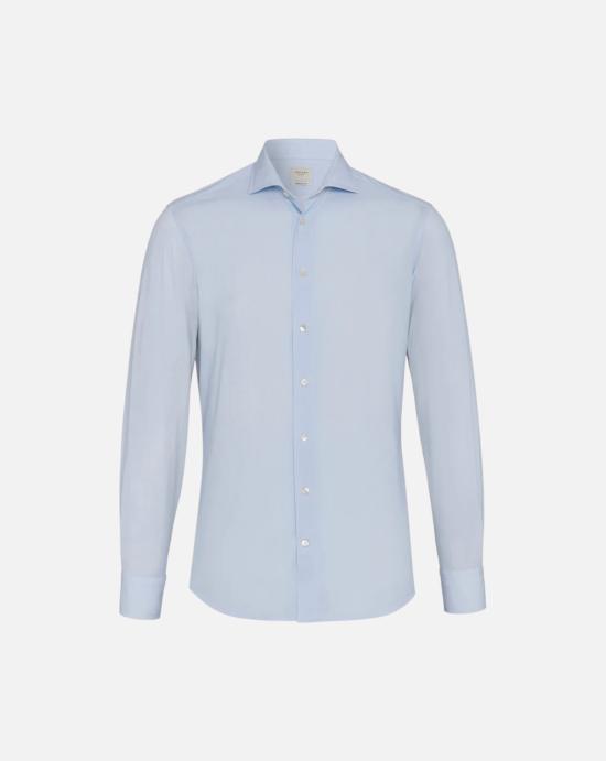 26SS 트라이아노 긴팔 셔츠 T1012311 100 PLAIN Light blue
