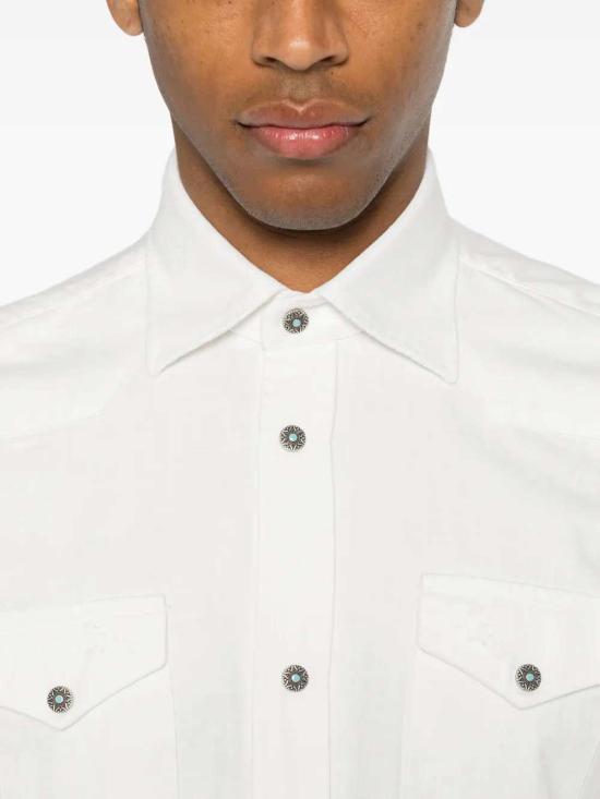 26SS 사르토리오 긴팔 셔츠 SCC0001SH445901 BIANCO - SARTORIO