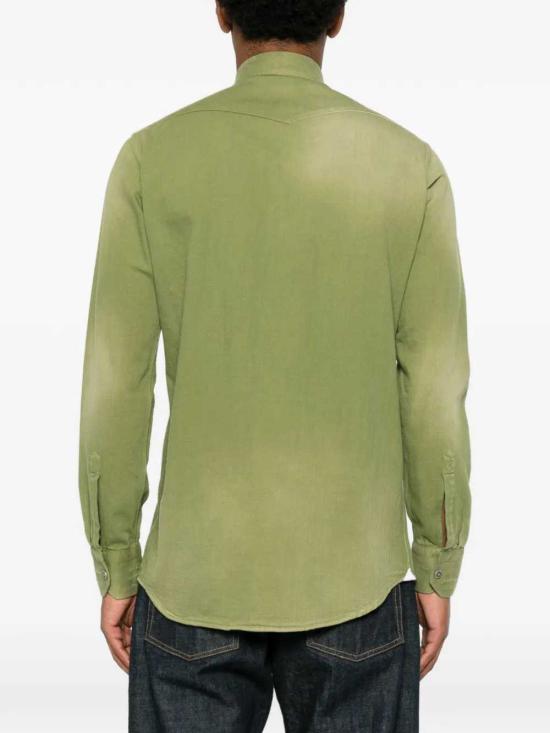 26SS 사르토리오 긴팔 셔츠 SCC0001SH445919 VERDE - SARTORIO