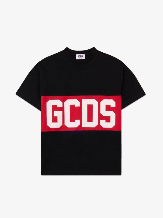 26SS [키즈] 지씨디에스 티셔츠 Z0UJQC585J105 999 Nero rosso