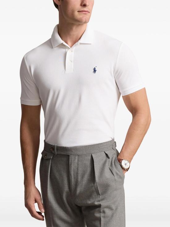 26SS 랄프 로렌 폴로 티셔츠 710941439002 WHITE C7996 - RALPH LAUREN