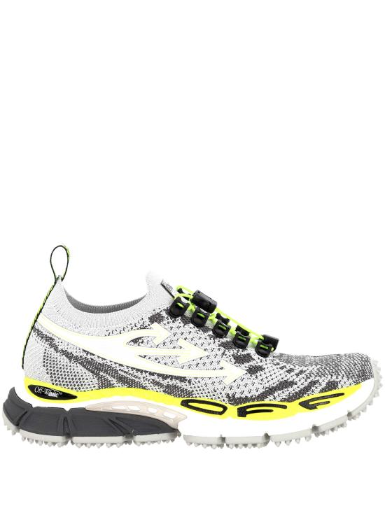 26SS 오프화이트 스니커즈 W28KS6F001 OFW0565 LIGHT GREY YELLOW FLUO