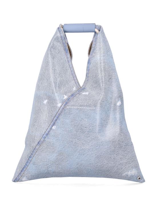 26SS MM6 메종마르지엘라 JAPANESE 재패니즈 스몰 토트백 S54WD0043P9060 T6002 LIGHT BLUE - MM6 MAISON MARGIELA