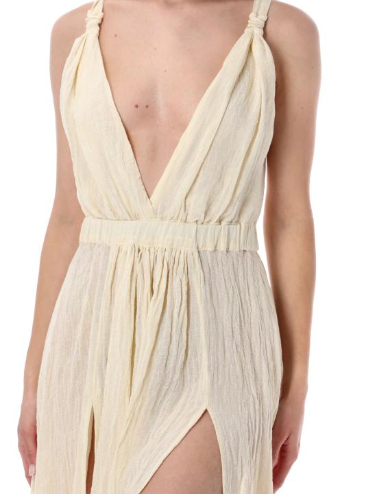26SS 120 리노 롱 원피스 33BLIW4PLI000G486 701134 NATURALE - 120 LINO