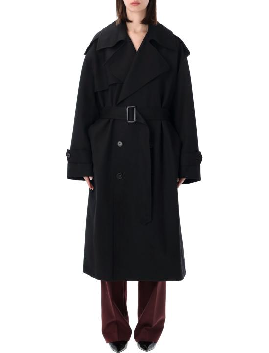 26SS 더프랭키샵 트렌치 코트 TRFS21519100 BLACK
