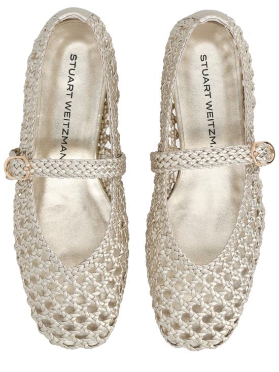 26SS 스튜어트 와이츠먼 플랫 슈즈 SN722 LIO GOLD - STUART WEITZMAN