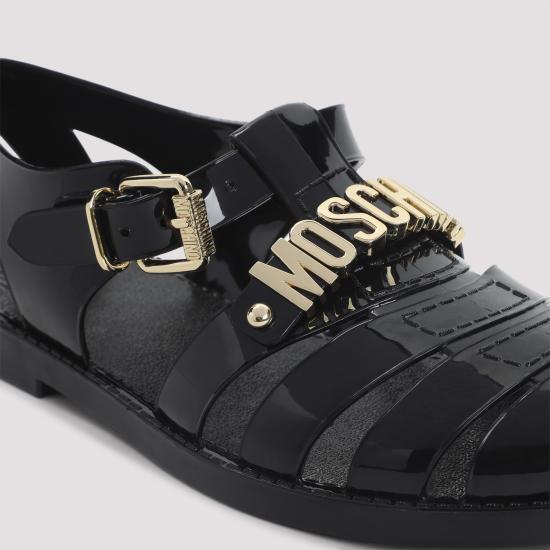 26SS 모스키노 샌들 MA16501G1O M20000 BLACK - MOSCHINO