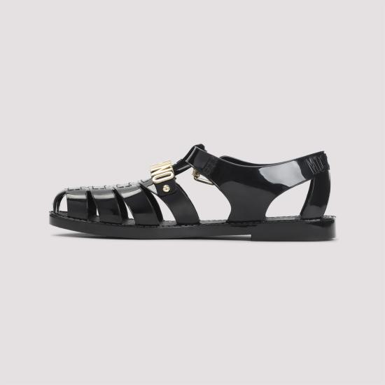 26SS 모스키노 샌들 MA16501G1O M20000 BLACK - MOSCHINO