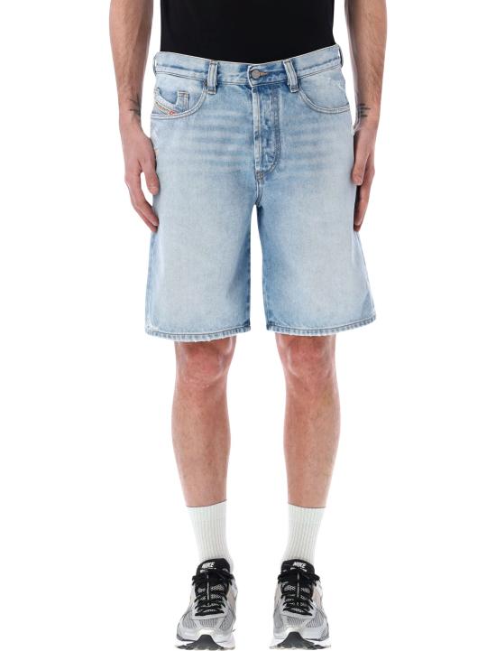 26SS 디젤 데님 숏팬츠 A06430 007DM01 DENIM