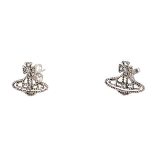 26SS 비비안웨스트우드 이어링 62010372 02P156P156 SILVER - VIVIENNE WESTWOOD