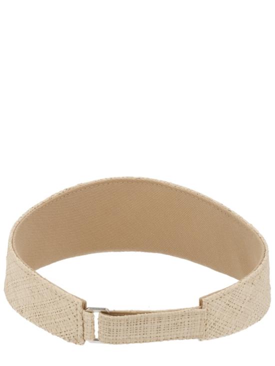 26SS 루슬란바진스키 썬캡 KZR035SS26 STRSRBNATURALSTRAW IVORY - RUSLAN BAGINSKIY