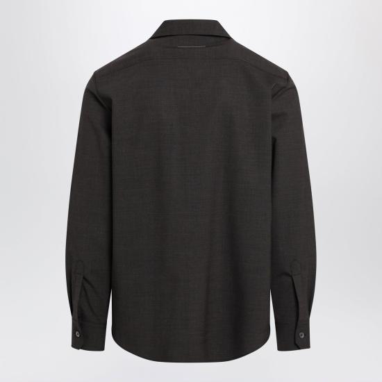 26SS MM6 메종마르지엘라 긴팔 셔츠 SH2DT0046M35733 144M BROWN - MM6 MAISON MARGIELA