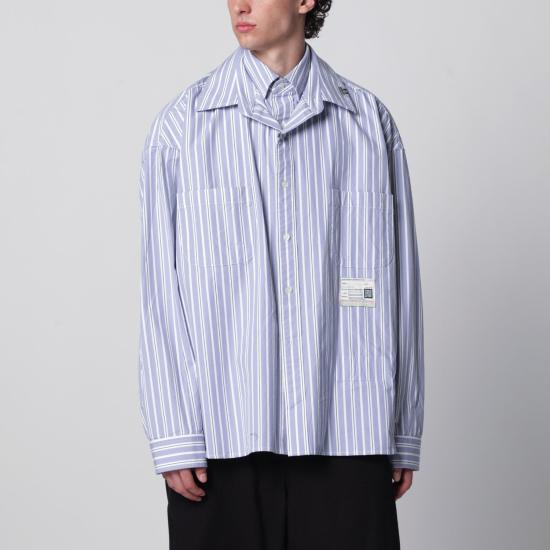 26SS 메종 미하라 야스히로 긴팔 셔츠 A16SH085CO BL BLUE