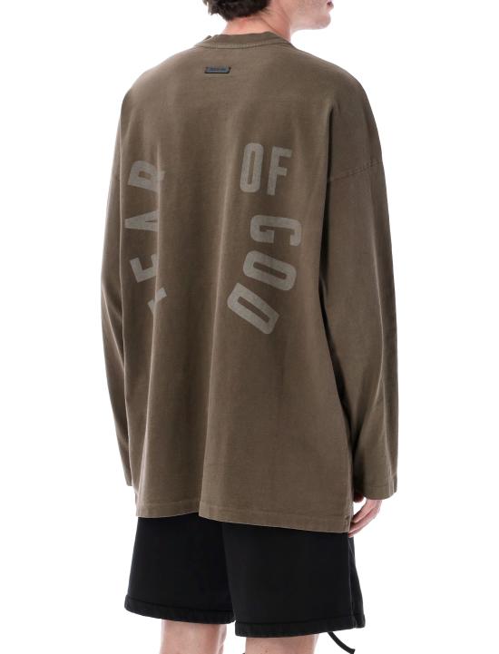 26SS 피어오브갓 긴팔 티셔츠 FG9M109954HWJ 298 FADED BROWN - FEAR OF GOD