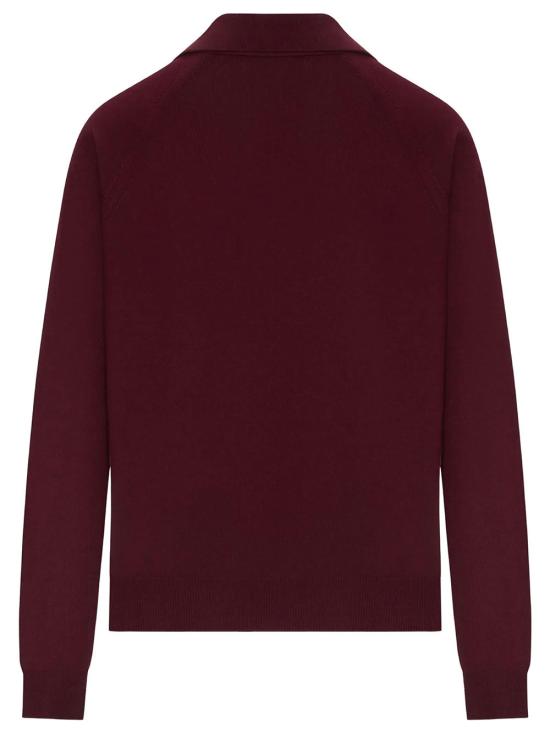 26FW 미우미우 가디건 MMF02ZSOOO16WJ F0869 BURGUNDY - MIU MIU