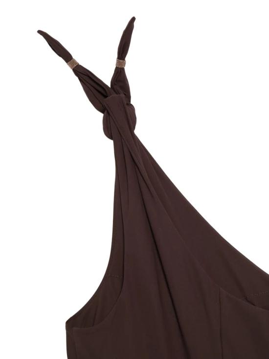 26SS 브루넬로 쿠치넬리 원피스 수영복 MQ965VS279 C499 BROWN - BRUNELLO CUCINELLI