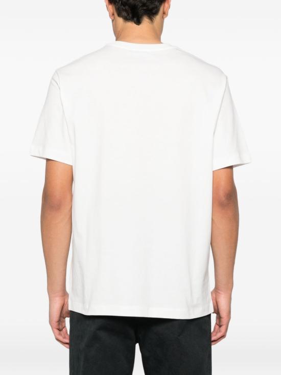 26SS 엠포리오 아르마니 반팔 티셔츠 EM004751AF23082 F0041 WHITE - EMPORIO ARMANI