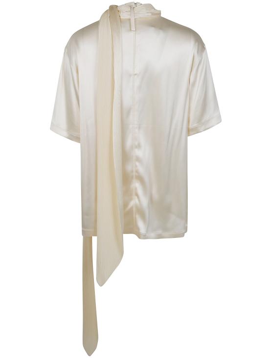 26SS 피비 파일로 반팔 티셔츠 DT197SE3484 103CR WHITE - PHOEBE PHILO