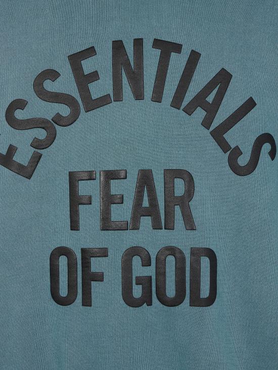 26SS 피어오브갓 후드 티셔츠 192SP266703F FADED BLUE - FEAR OF GOD