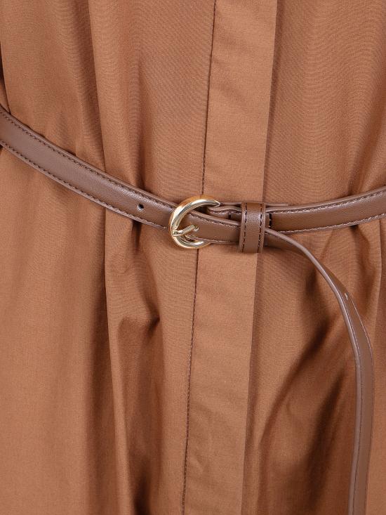 26SS 막스마라 스튜디오 롱 원피스 2616221042600 070 BROWN - MAX MARA STUDIO