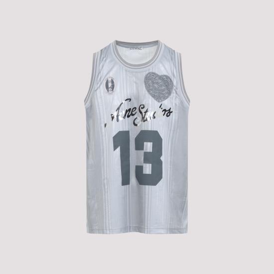 26SS 아크네 스튜디오 스포츠 저지 탱크탑 BL0438 902 GREY DOM