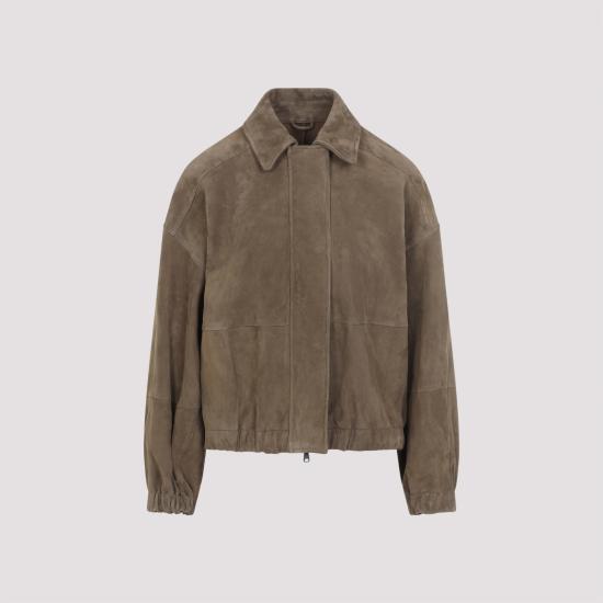 26FW 브루넬로 쿠치넬리 무스탕 MPCAI7594P C9801 ORIGANO - BRUNELLO CUCINELLI