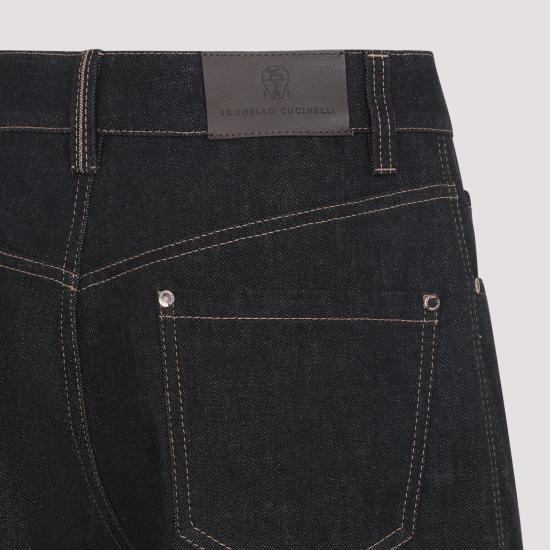 26FW 브루넬로 쿠치넬리 데님 팬츠 MP134P4021 C002 NERO - BRUNELLO CUCINELLI
