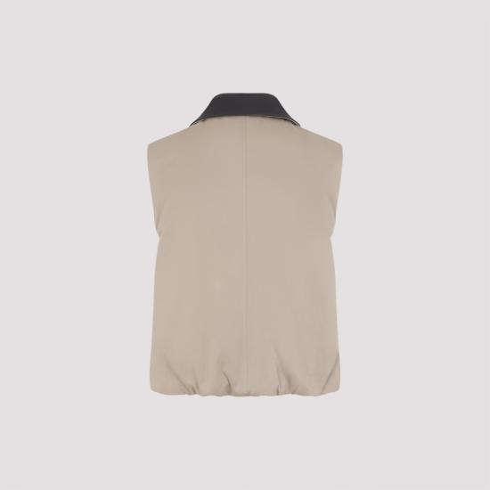 26FW 브루넬로 쿠치넬리 베스트 ML5977142P C631 TOBACCO - BRUNELLO CUCINELLI