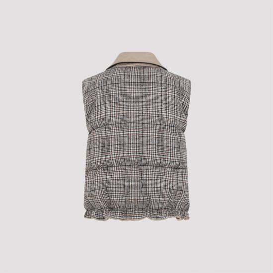 26FW 브루넬로 쿠치넬리 베스트 ML5977142P C631 TOBACCO - BRUNELLO CUCINELLI