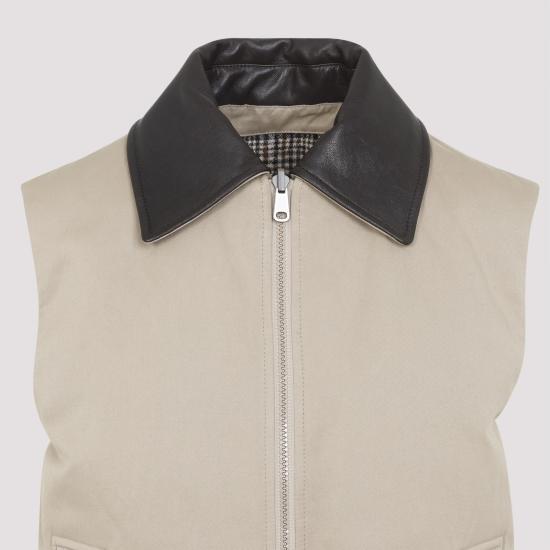 26FW 브루넬로 쿠치넬리 베스트 ML5977142P C631 TOBACCO - BRUNELLO CUCINELLI