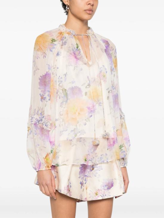 26SS 짐머만 블라우스 7921TS261 CRDA Multicolor - ZIMMERMANN