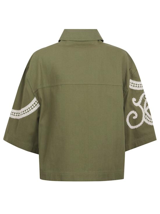 26SS 막스마라 셔츠 2615041012600 001 Green - MAX MARA