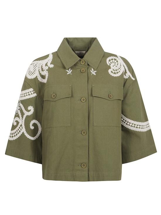 26SS 막스마라 셔츠 2615041012600 001 Green