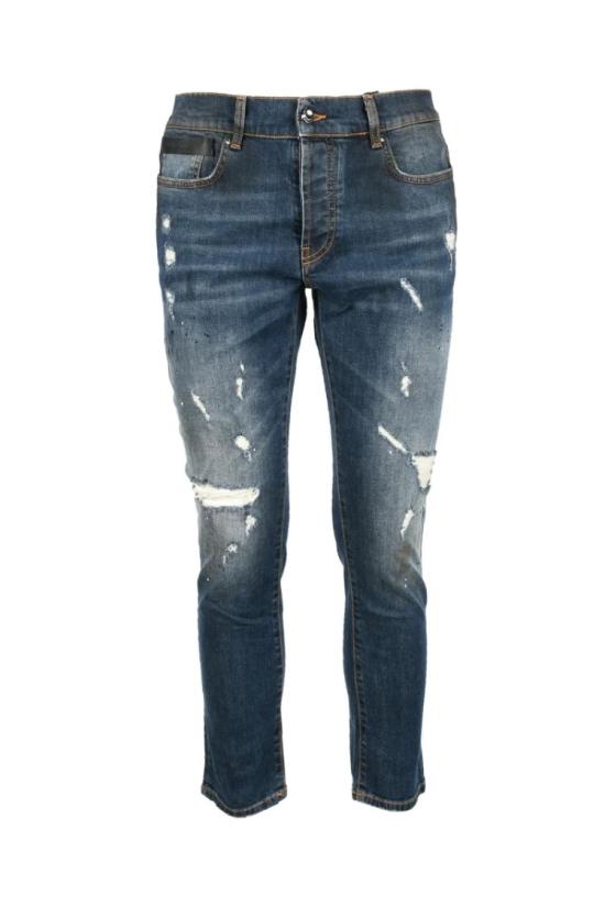  Costume National C. 데님 팬츠 남성용 청바지 - 파란색