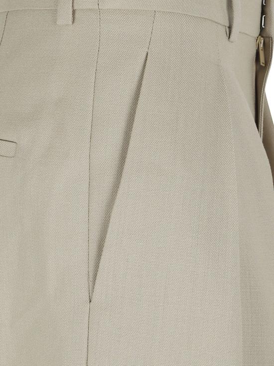 26SS 생로랑 스트레이트 팬츠 854457Y7K112495 Neutrals - SAINT LAURENT