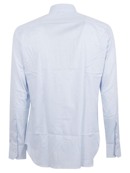 26SS 에르메네질도제냐 긴팔 셔츠 301353A39MS0PAG Blue - ERMENEGILDO ZEGNA