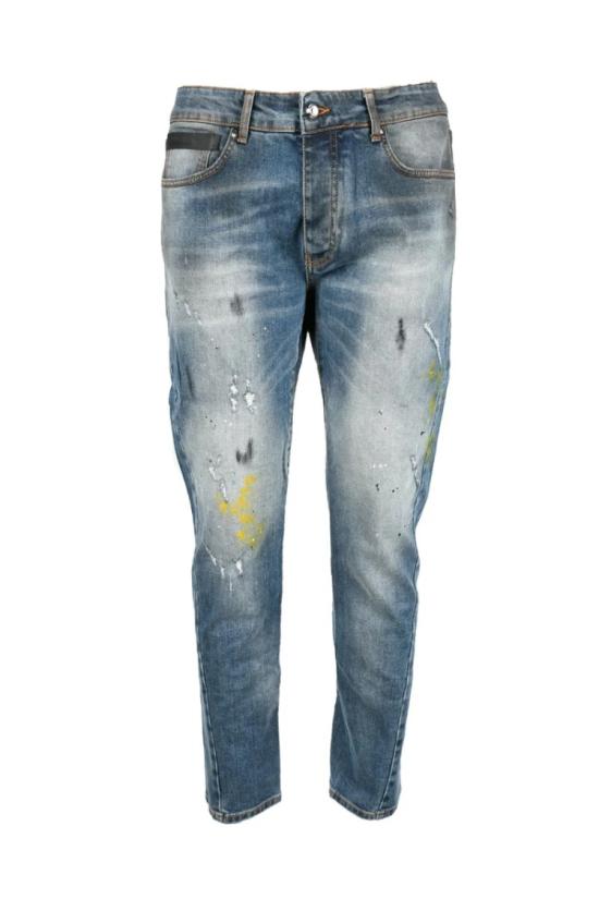  Costume National C. 데님 팬츠 면 스판 청바지 - 블루