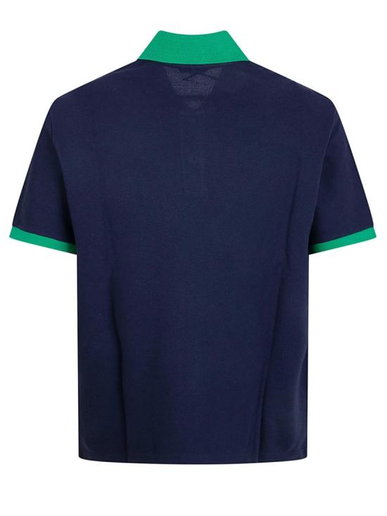 26SS 베르사체 폴로 티셔츠 10240311A176812U3I0 Blue - VERSACE