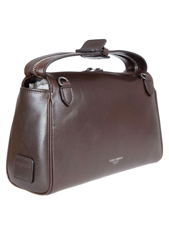 26SS 돌체앤가바나 빅토리아 템페스타 카프스킨 숄더백 BM2049AU99480178 Brown - DOLCE & GABBANA
